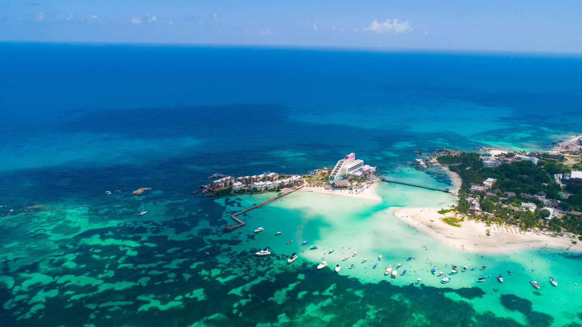 Playa Norte in Isla Mujeres, is the BEST BEACH of Mexico, by TripAdvisor.